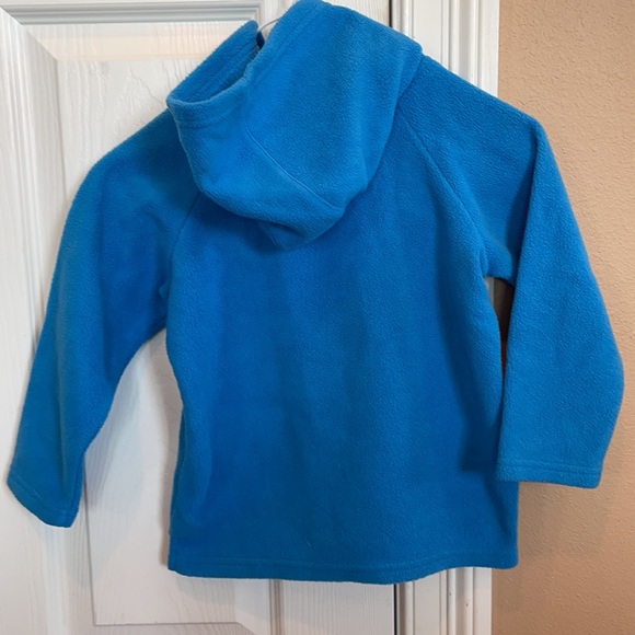 Wonder Kids blue fleece hoodie boys girls 4T jr varsity unisex jacket top - Picture 11 of 12